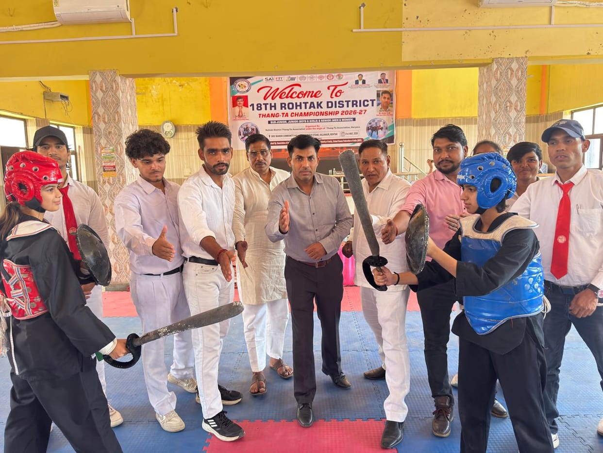 Mahir, Satwik and Shobhit won gold in Thang-Ta competition
