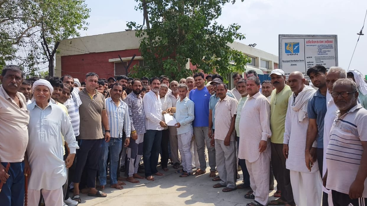 Villagers stage protest over electricity problem