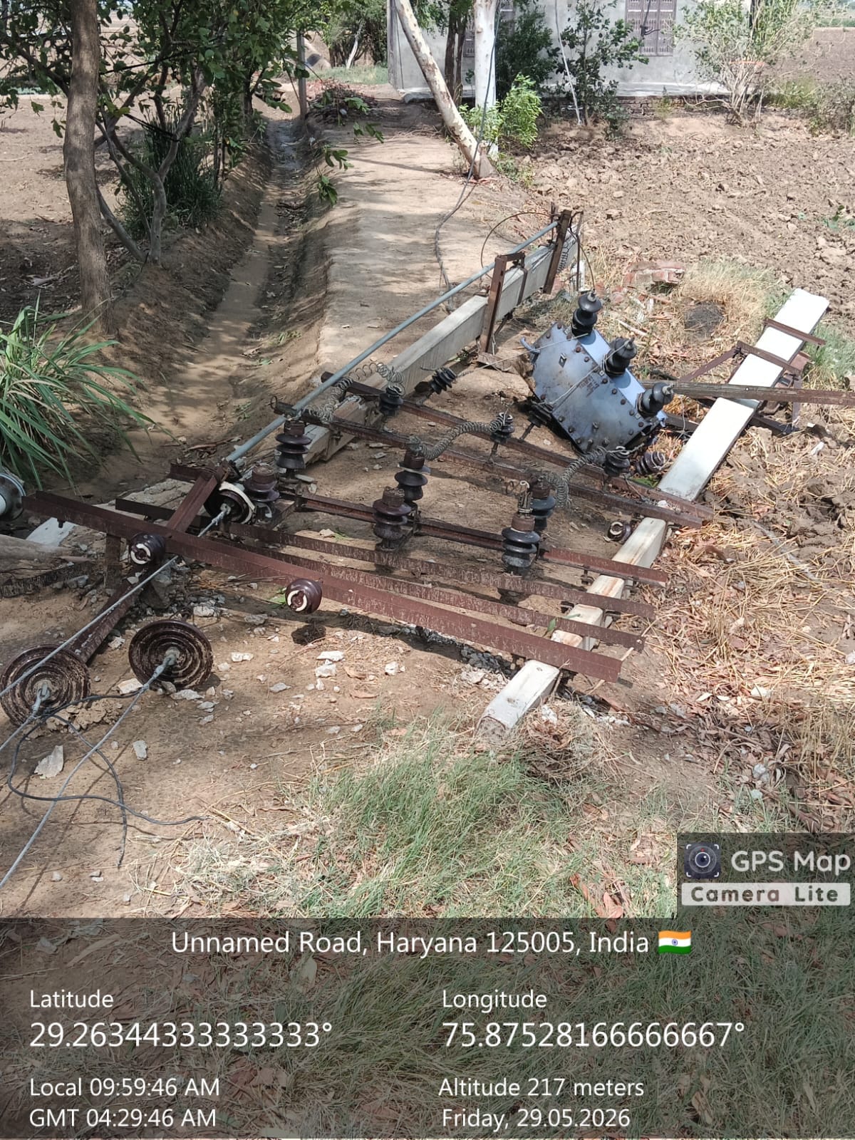 Due to strong storm, power supply of 76 feeders was disrupted, 140 poles fell.