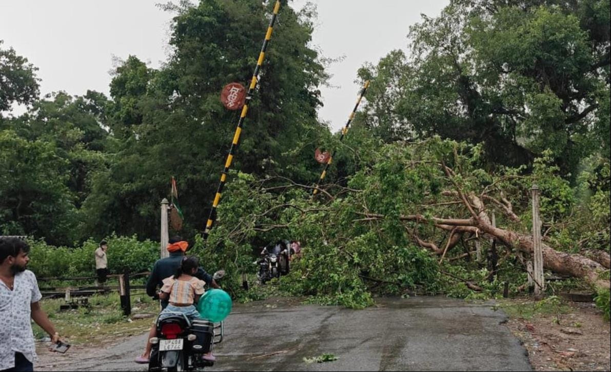 Heavy storm and rain bring relief and disaster to some places