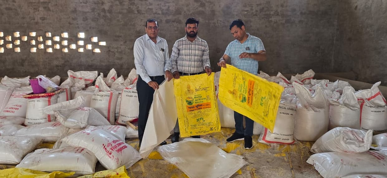 black marketing of urea caught