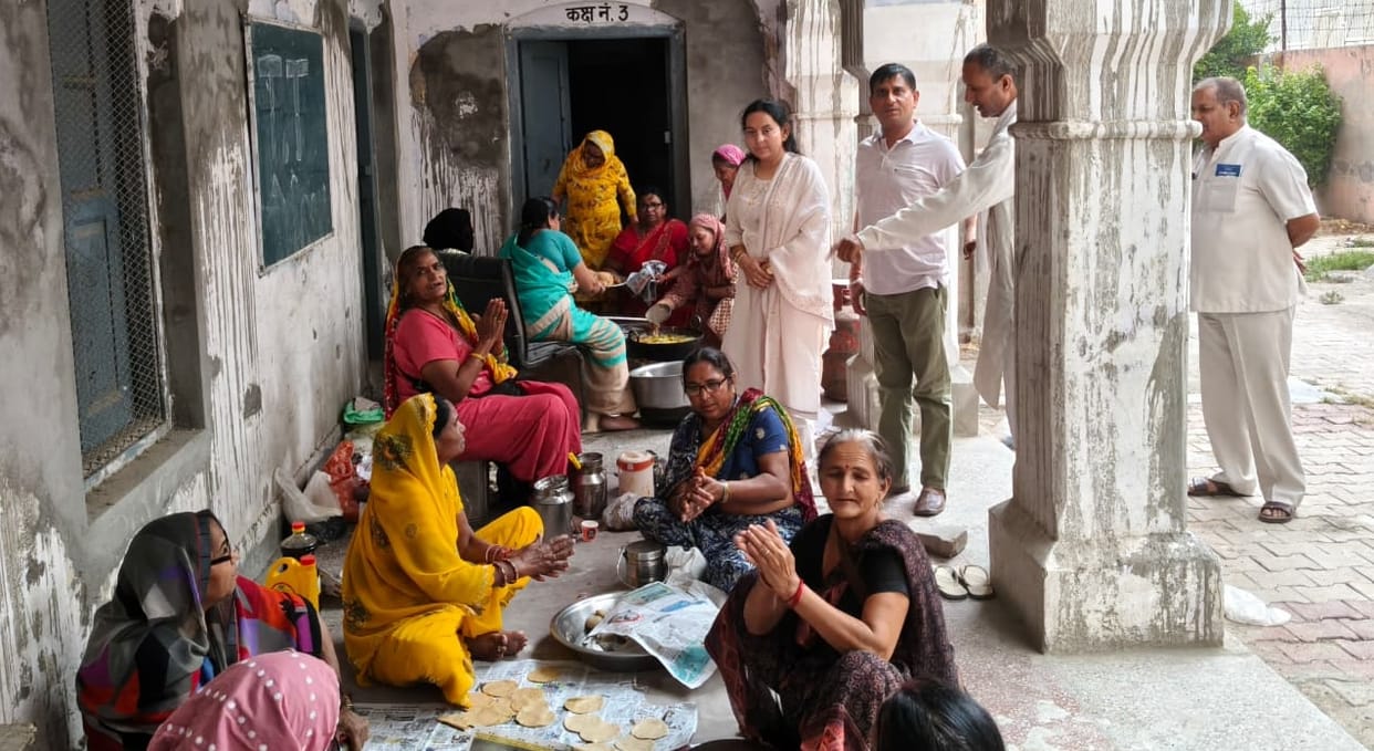 During the inspection of the Bal Ashram, displeasure was expressed over the delay in admission of girls to school