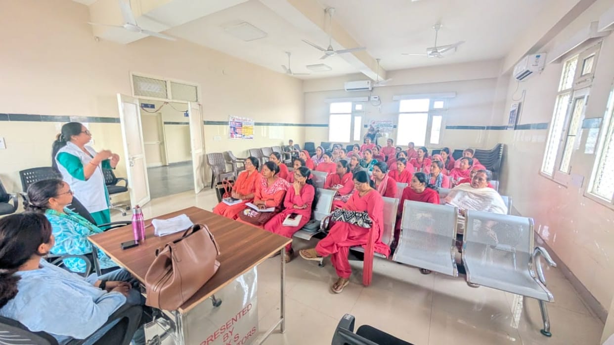 Training provided to ASHA workers to enhance their skills