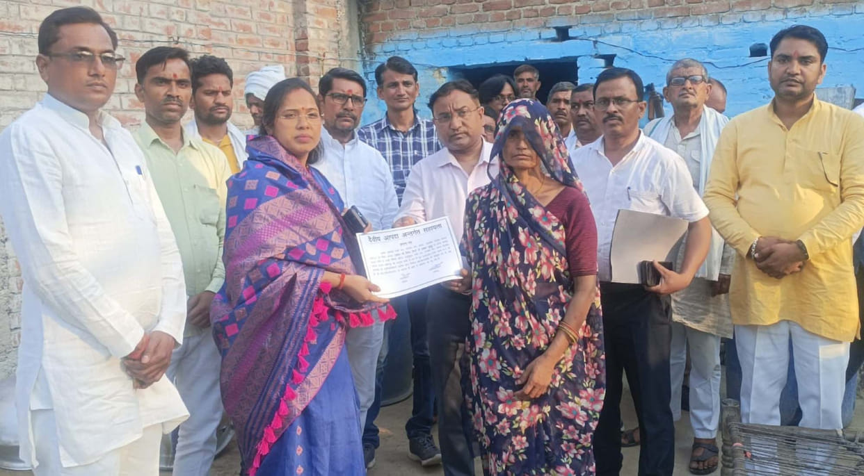 Financial assistance given for deaths due to natural disaster