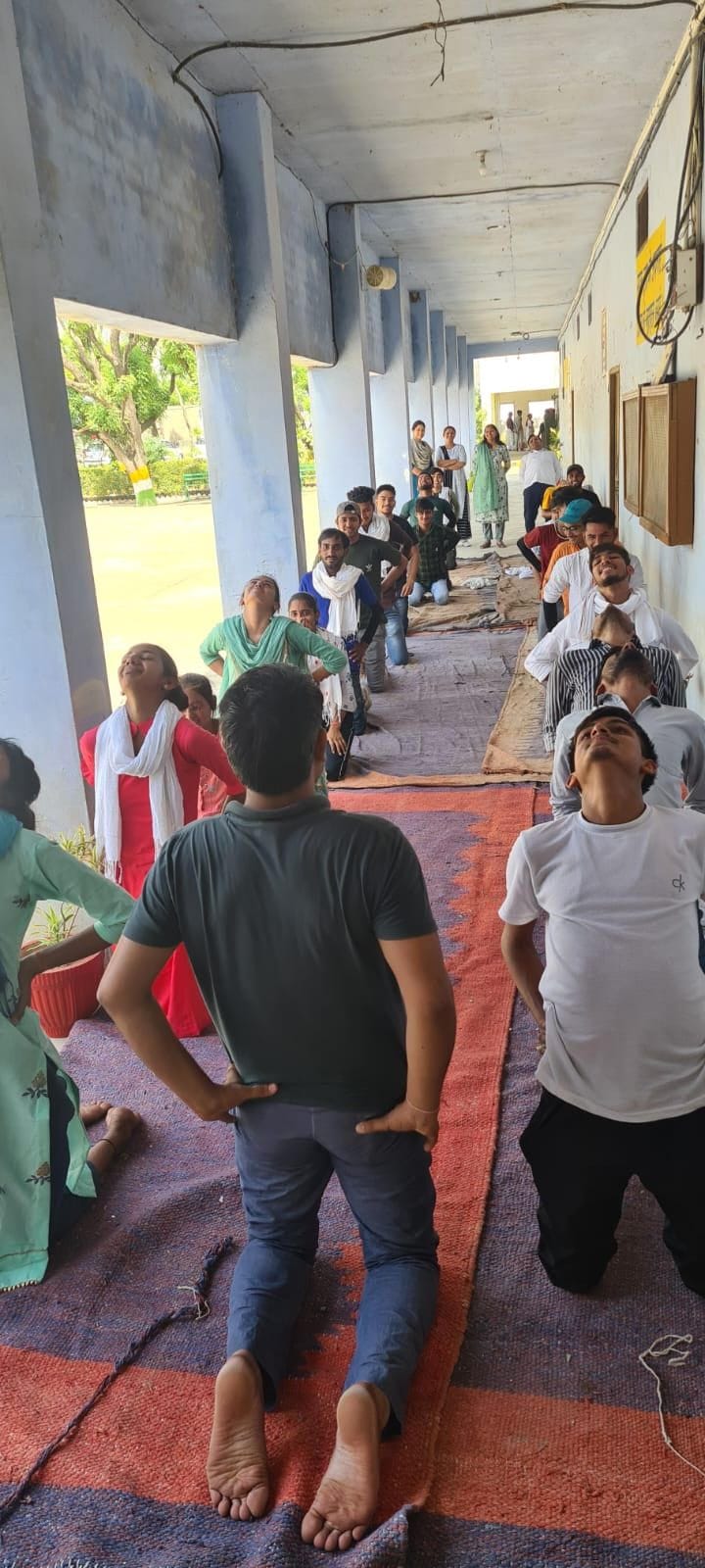 Inspired to adopt Yoga