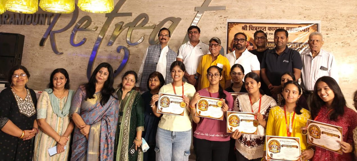 Kayastha community honored meritorious students