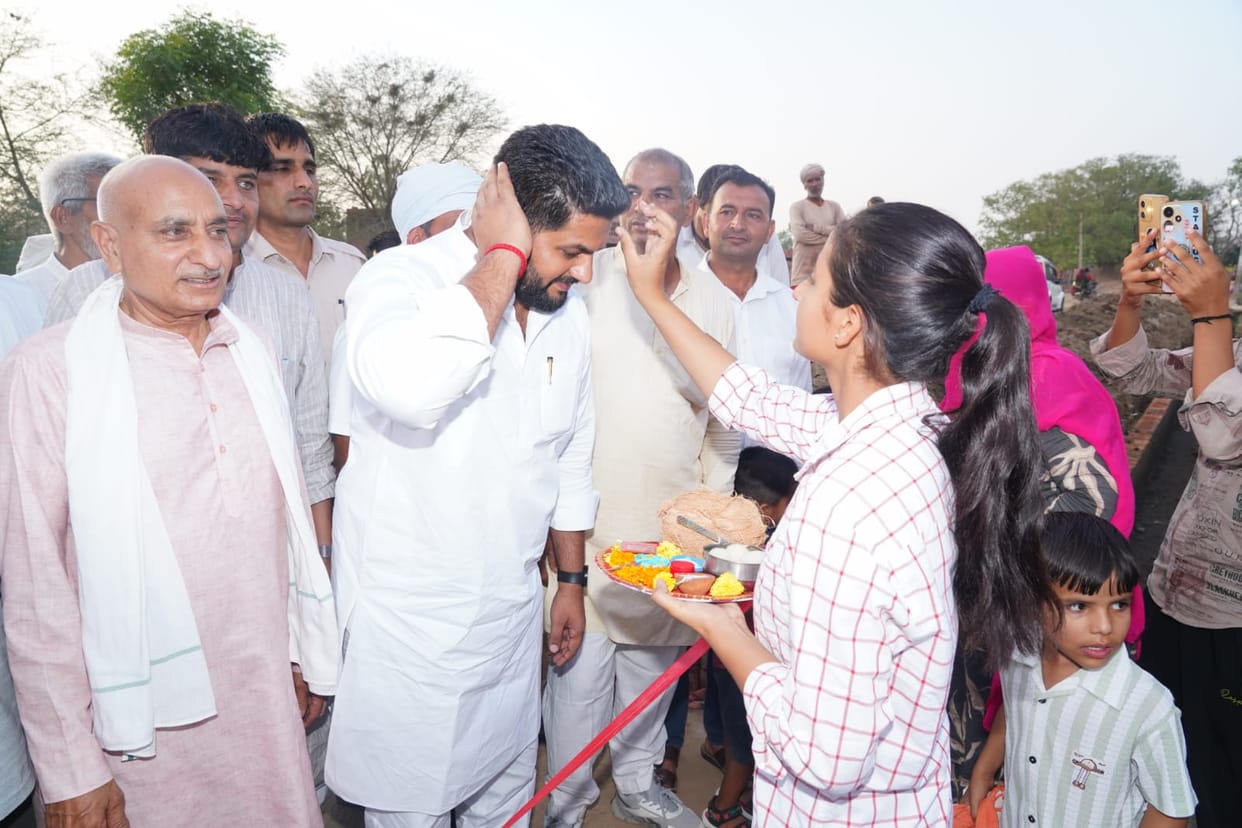 Firni to be built at Mirchpur for 19.67 lakh rupees, MLA Jassi Petwad laid the foundation stone