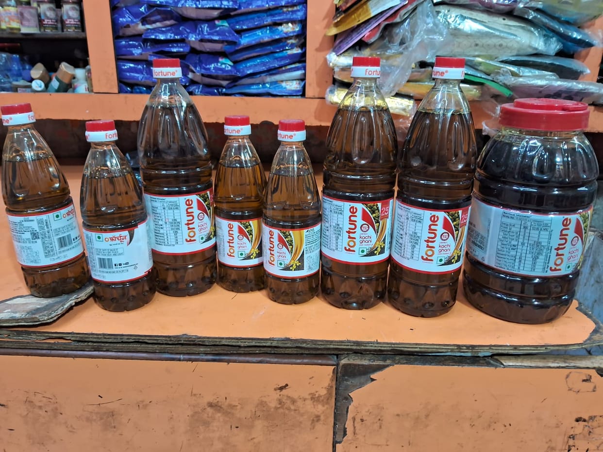 The increased prices of edible oils have spoiled the household budget.