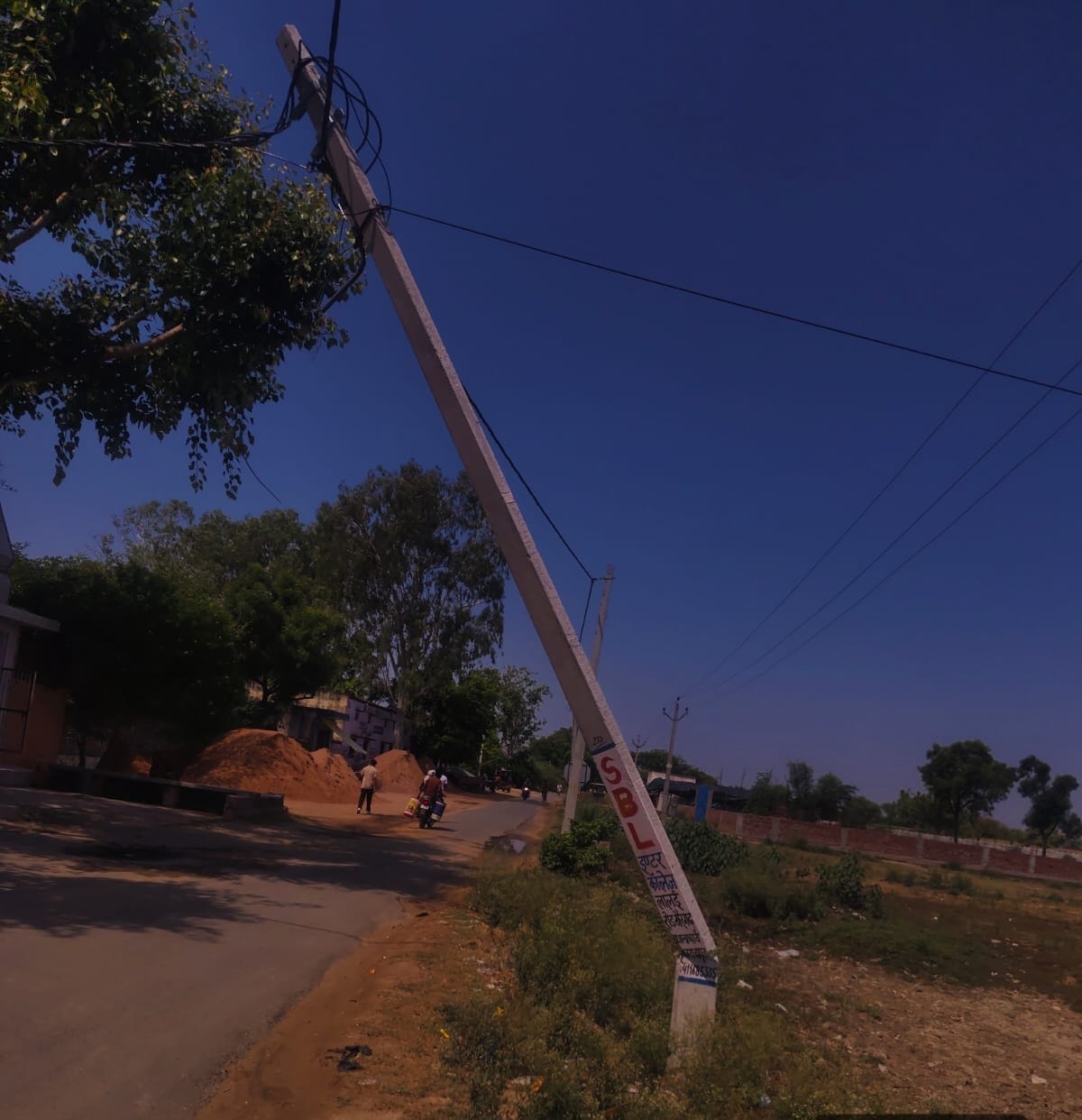 Storm and Rain Wreak Havoc: Trees and Poles Topple, Power Supply Disrupted
