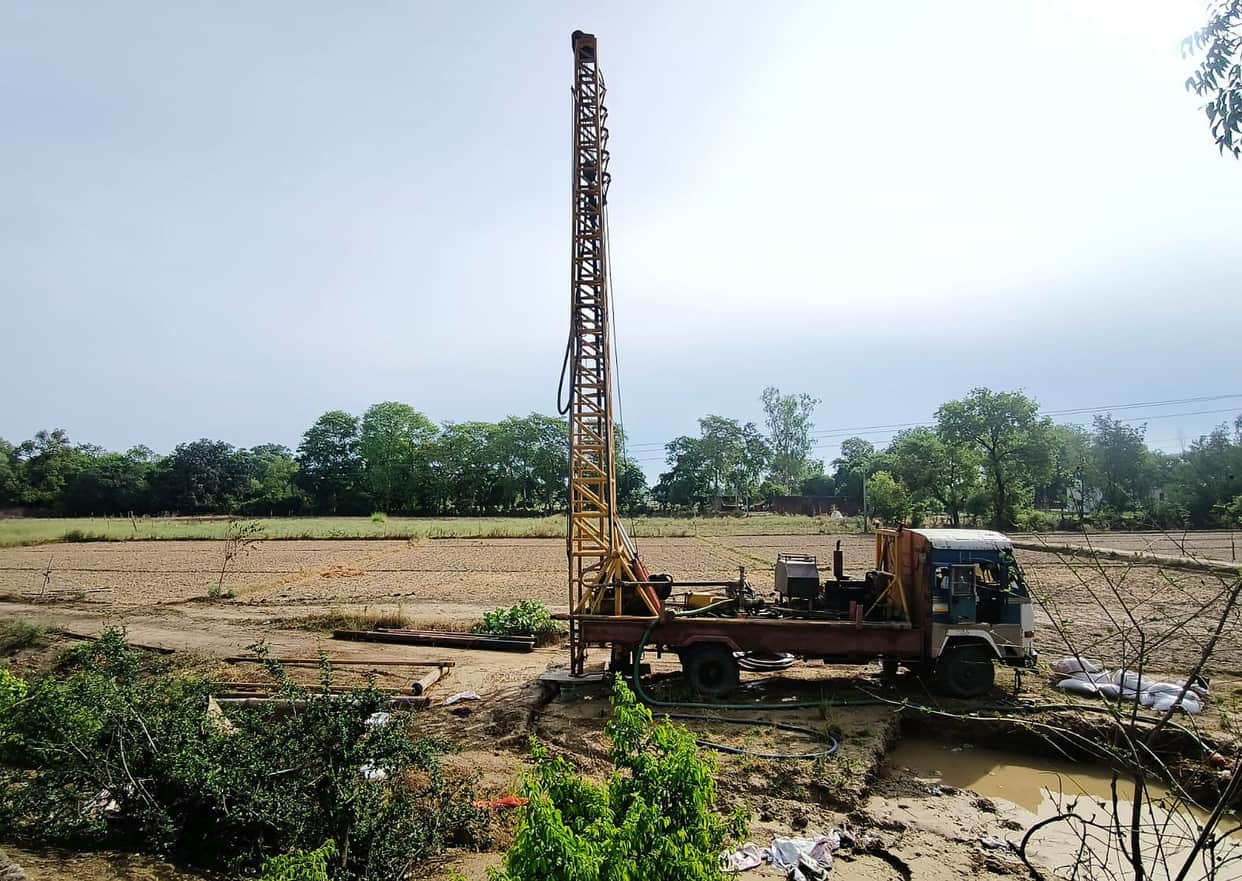 Construction of overbridge started at Sahjipur gate