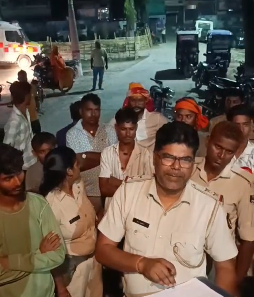 middle-aged man returning from yagna in Babhanouli dies causing chaos among his neighbors