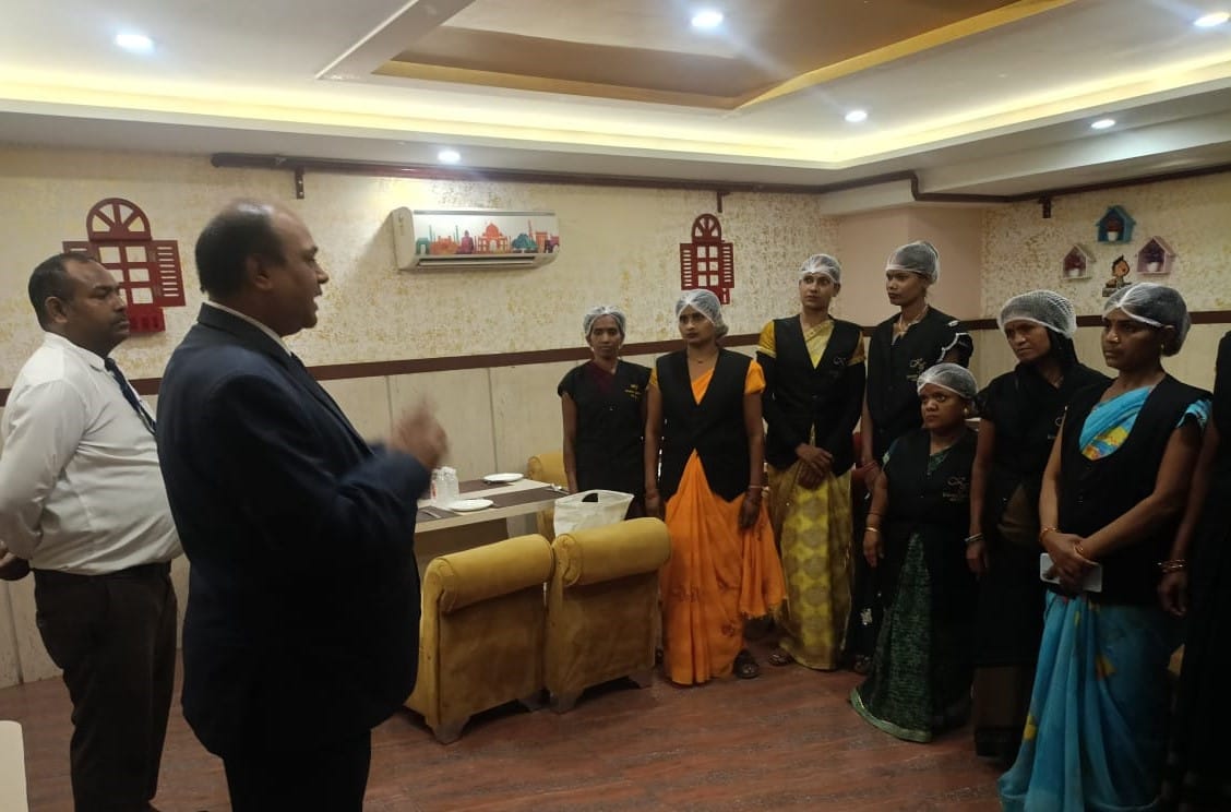 Now the women of the group will also do catering