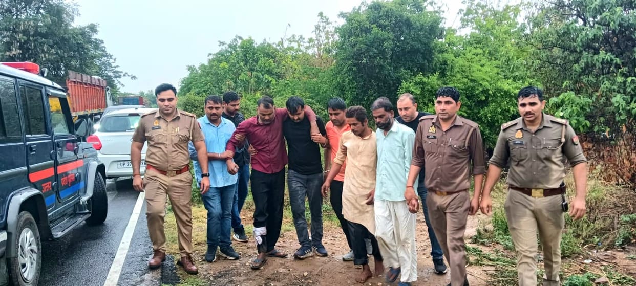 Farmer murdered, attempt to burn body, four arrested