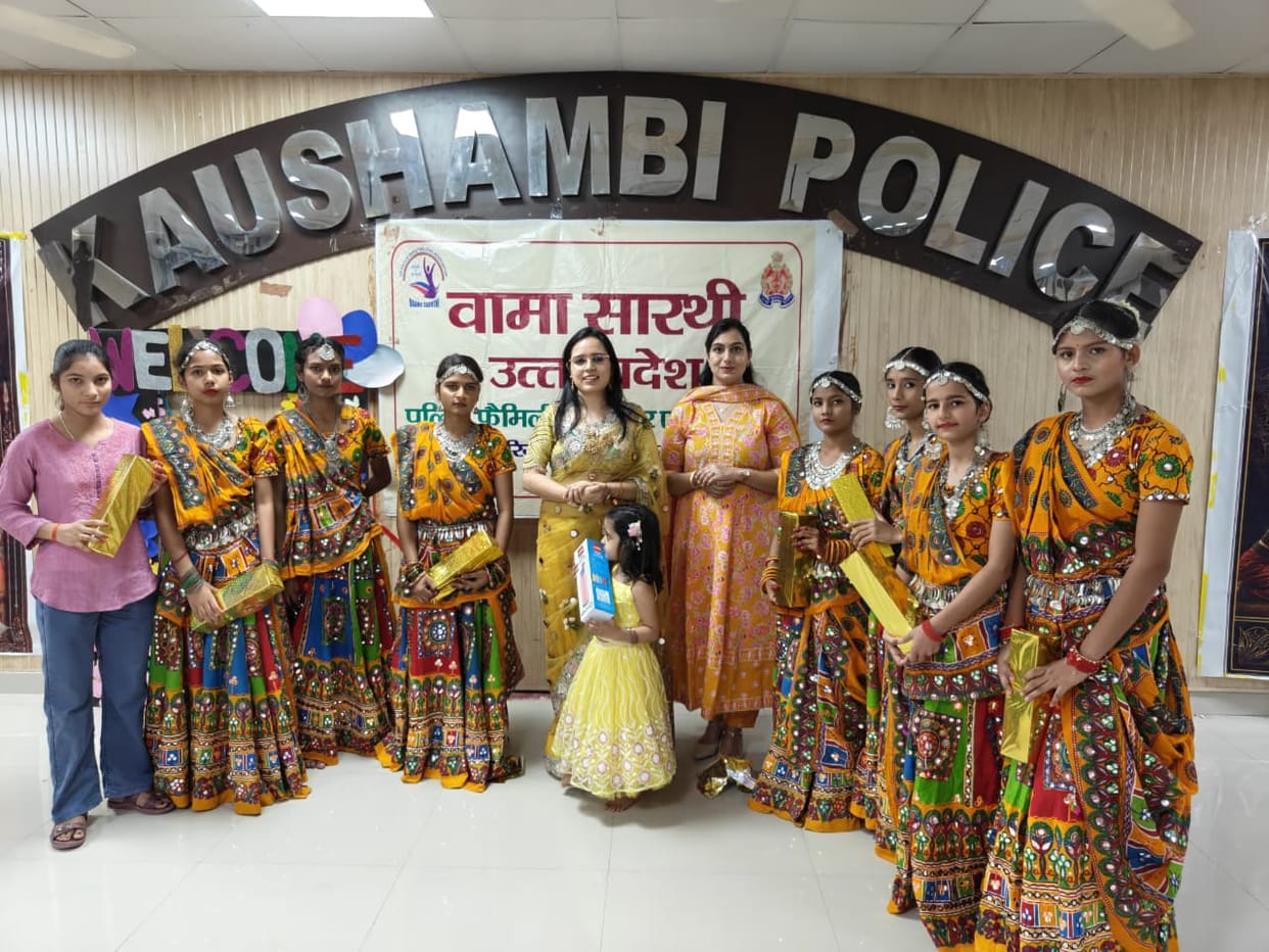 SP boosted the morale of children in the art and craft competition.