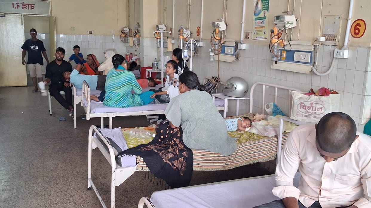 Children suffering from bone pain and jaundice are reaching the hospital