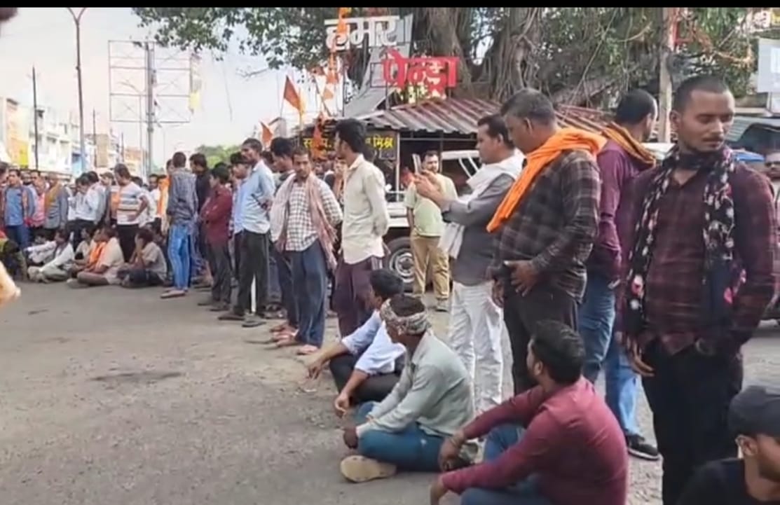 युवक की मौत,परिजनो ने किया चक्काजाम।।