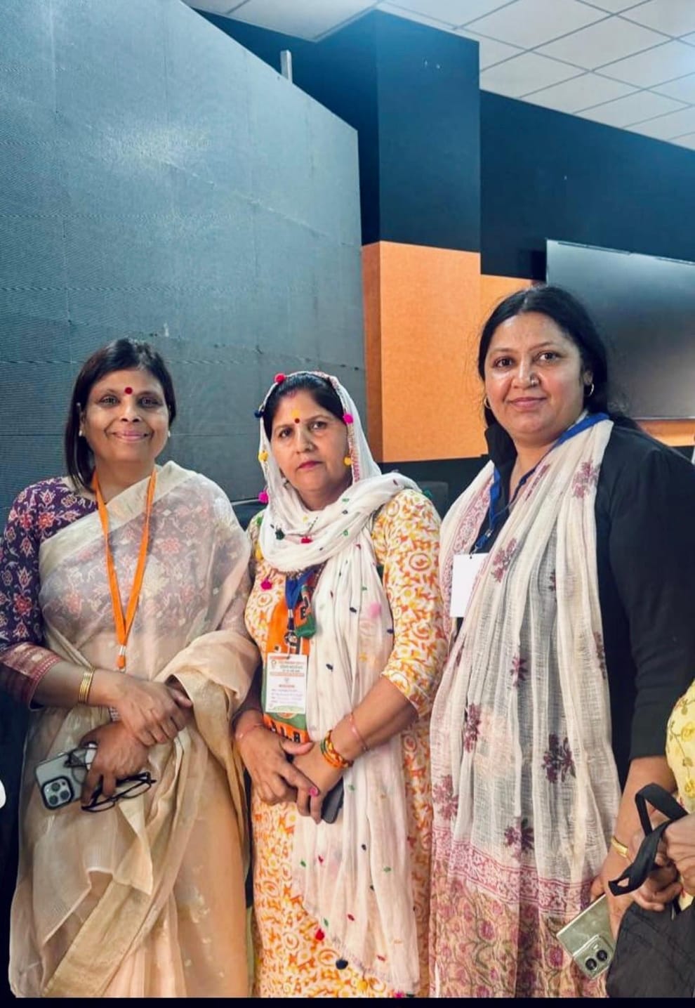 Women District President welcomed Archana Gupta