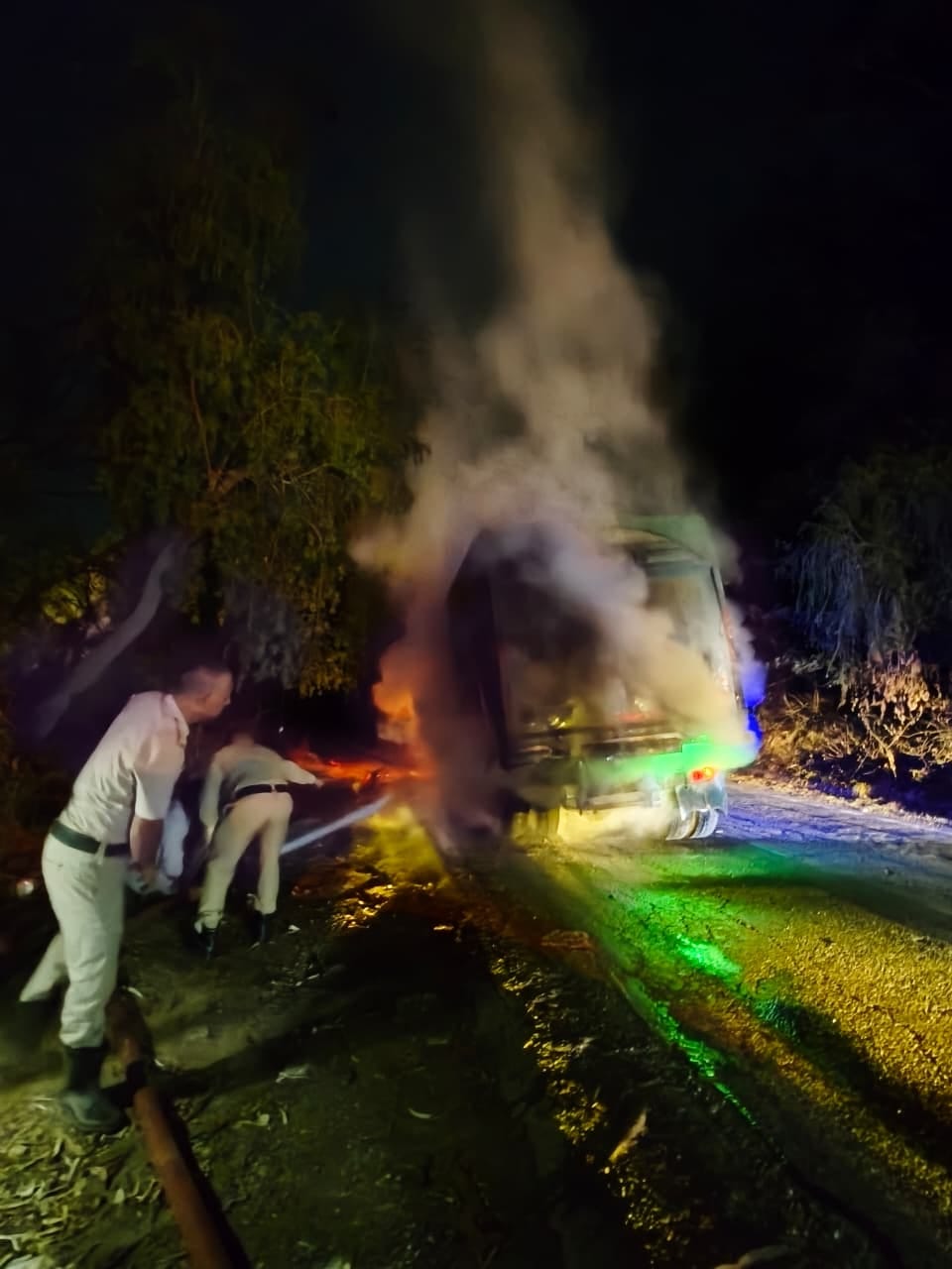 tiper burnt in amawala