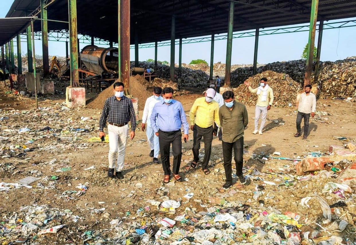 Transport Nagar's garbage will be disposed of by running machines day and night.