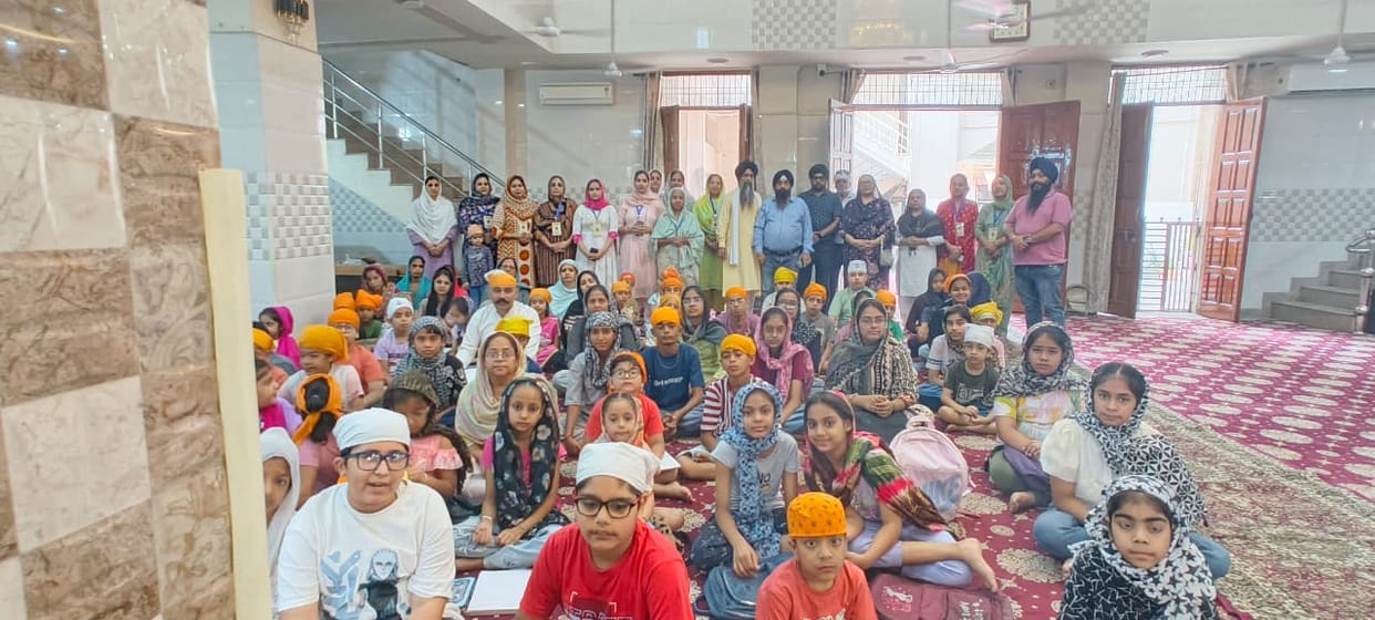 Children will learn Gurmukhi writing and Gurbani till June 15.