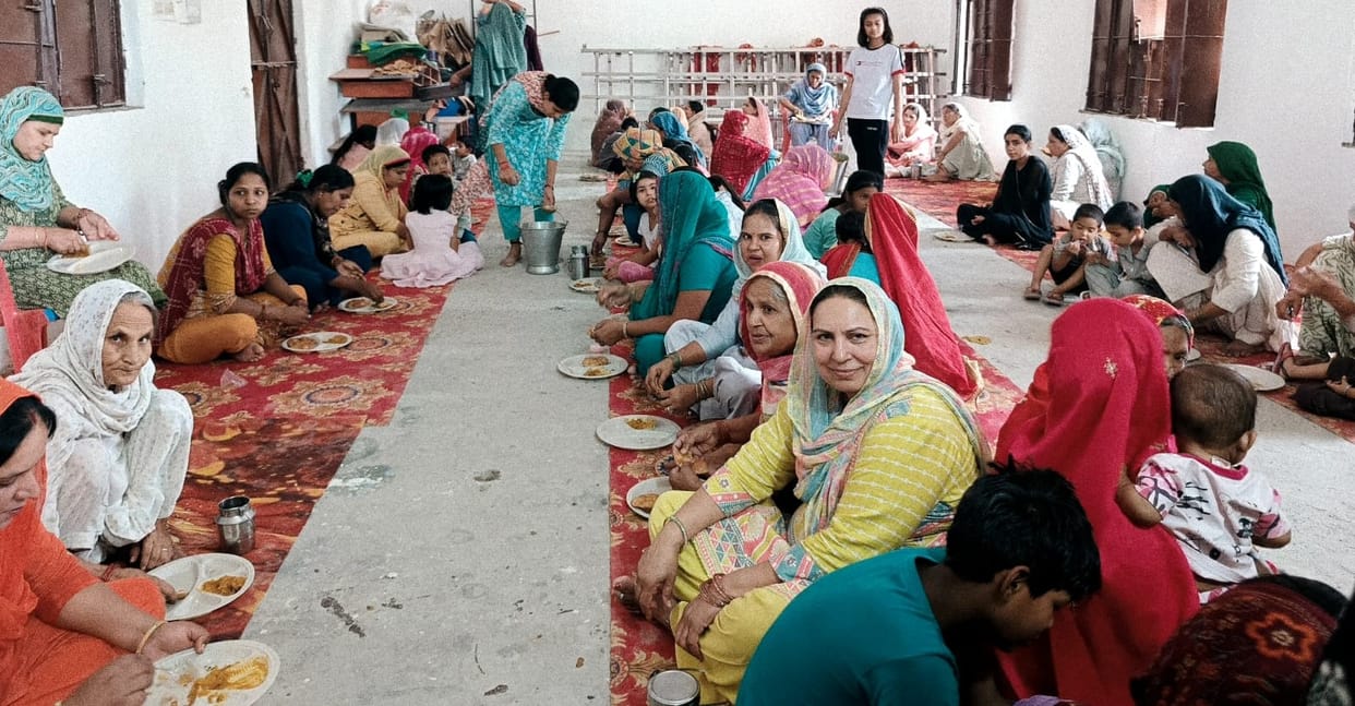 On the full moon day of Jyeshtha month, havan was organized and Bhandara was organized.