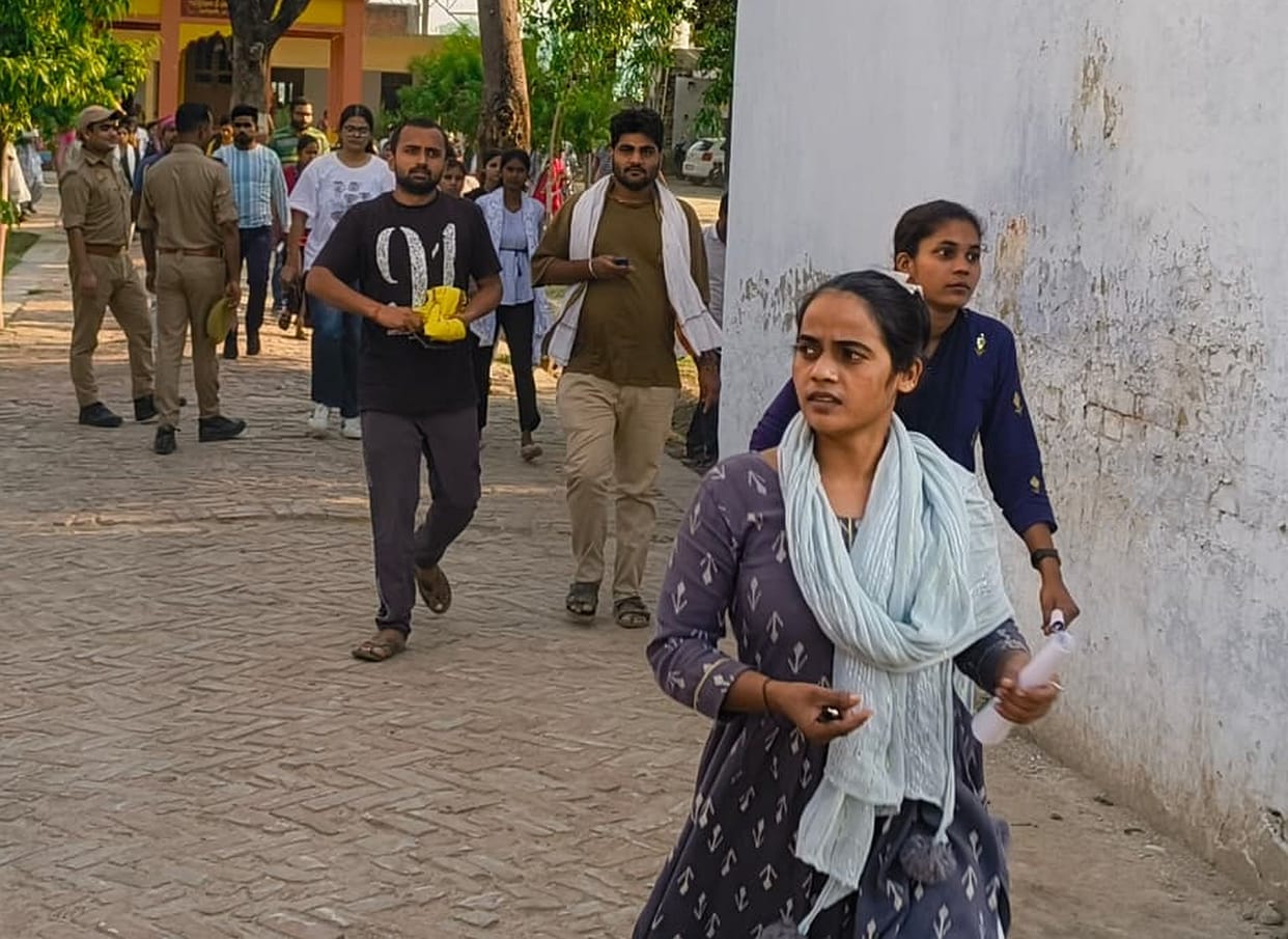 B.Ed entrance exam conducted under strict supervision