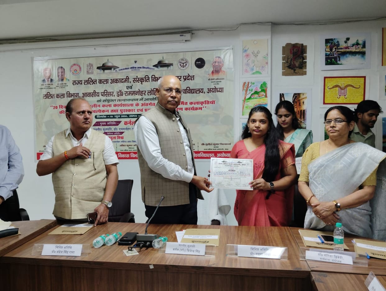 Art is not limited merely to colors and canvas: Vice-Chancellor