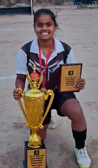 Belha's daughter shines in women's hockey competition, becomes man of the tournament