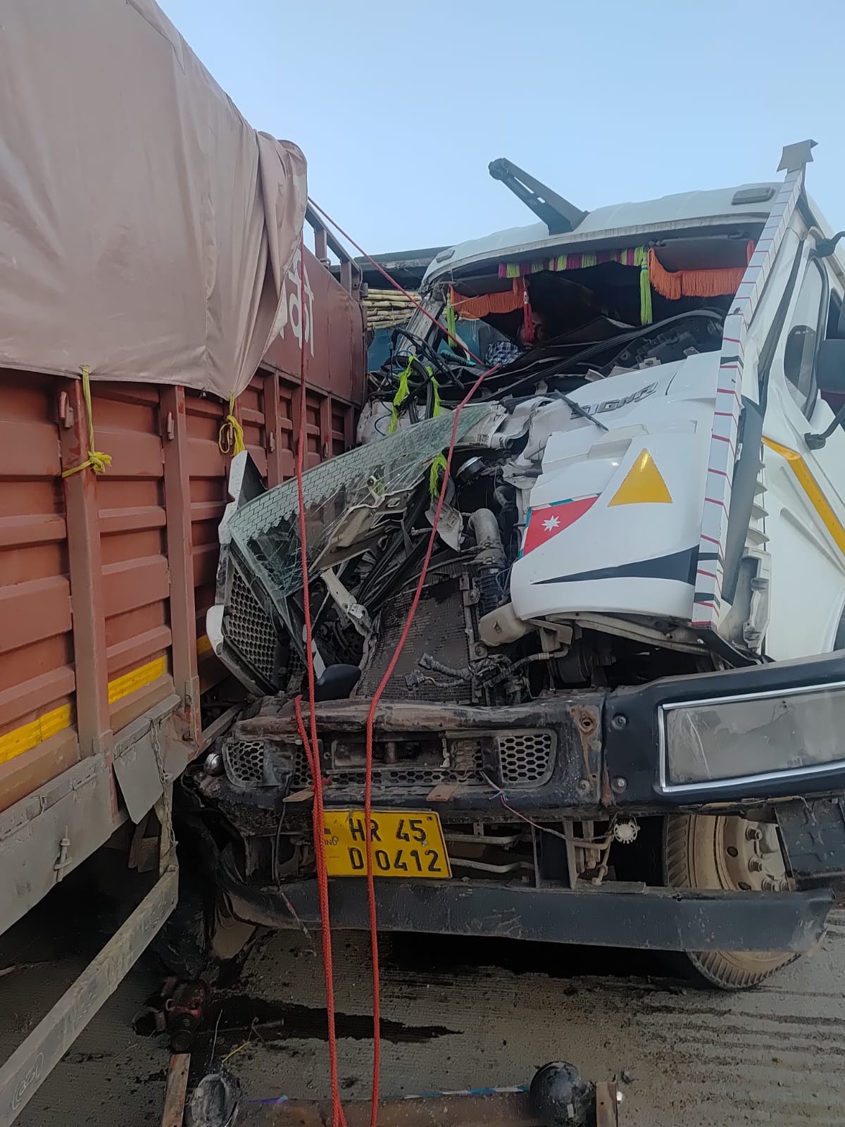 Canter-truck collision on Eastern Peripheral Expressway, driver killed