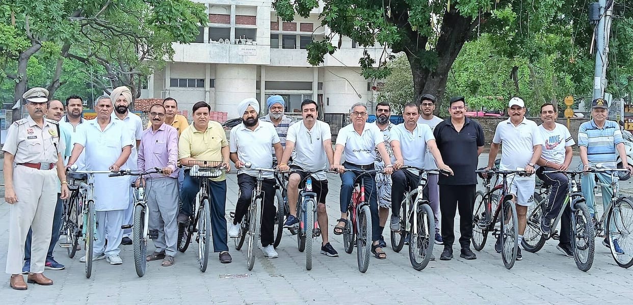 Cycle rally organised on World No Tobacco Day, youth made aware