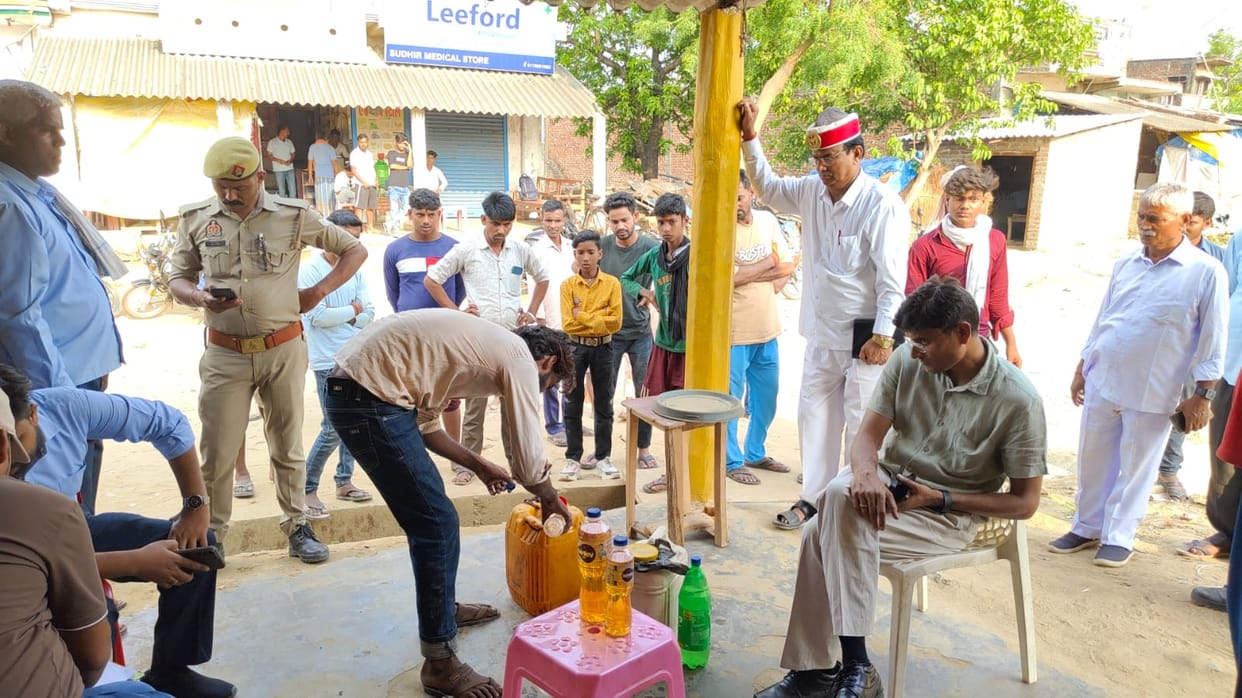 Diesel and petrol recovered from hardware shop