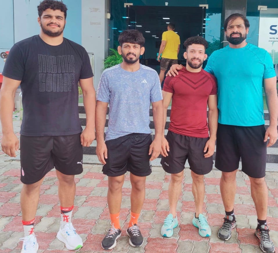 Three wrestlers from Hind Kesari Sonu Akhara selected for Asian Games