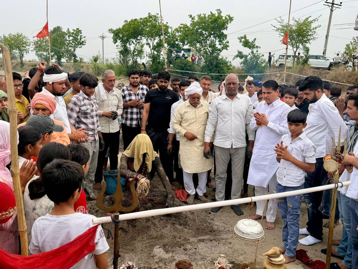 MLA Induraj reached religious programs on Jyeshtha Purnima