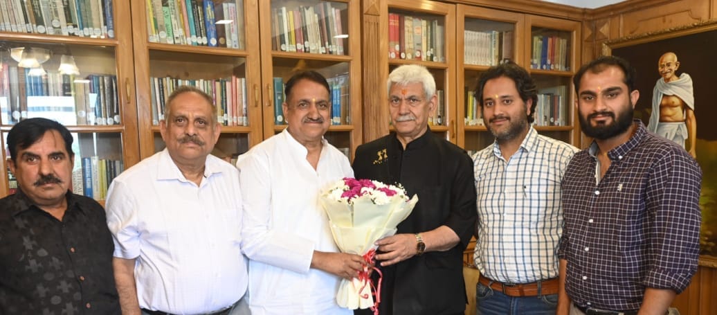 Srinagar, Delegation, Meet with LG, Manoj Sinha