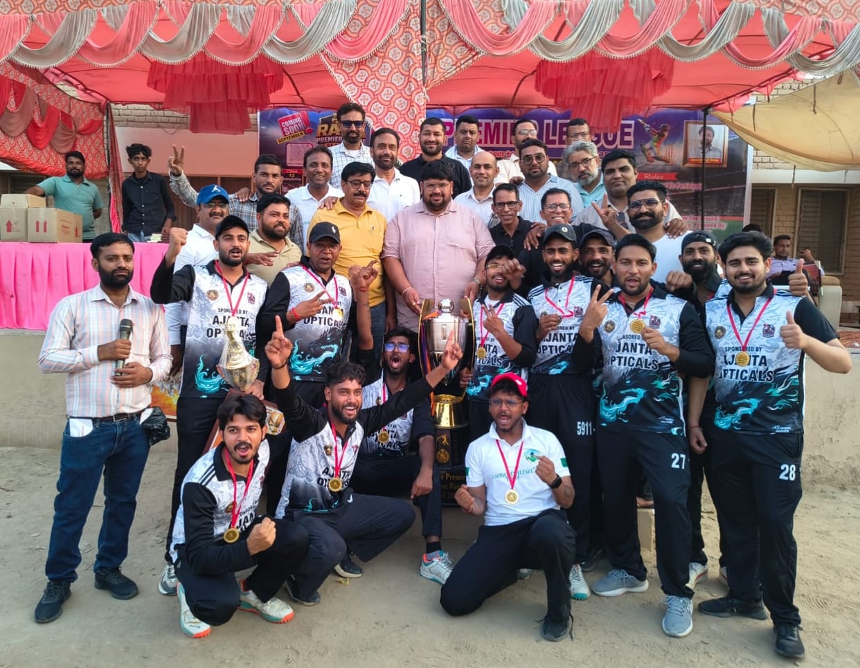 Ajanta Warriors remained unbeaten and won the title