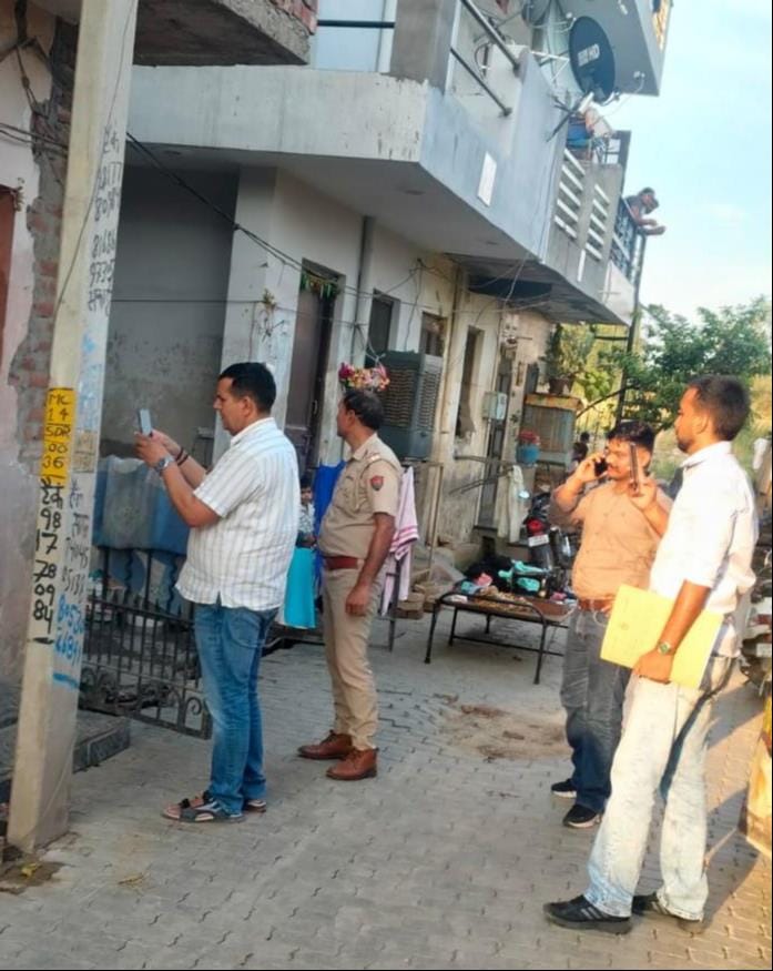 Search operations were conducted in Mahesh Nagar, Khojkipur and Tangri.