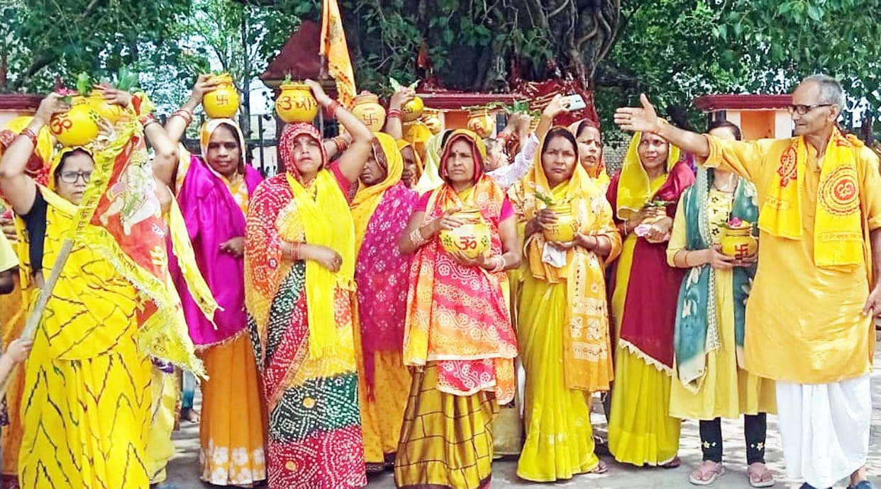 Gayatri Mahayagya Commences with a Kalash Yatra