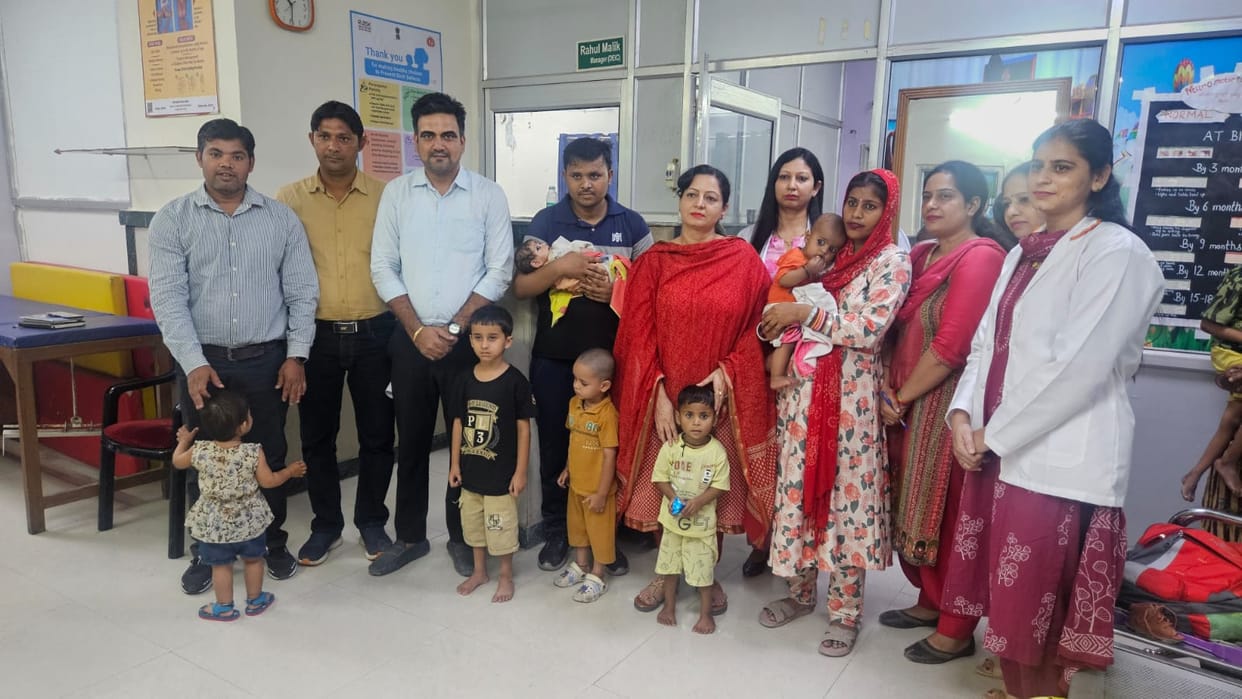 Two children will undergo cochlear implant surgery and one will undergo CHD surgery.