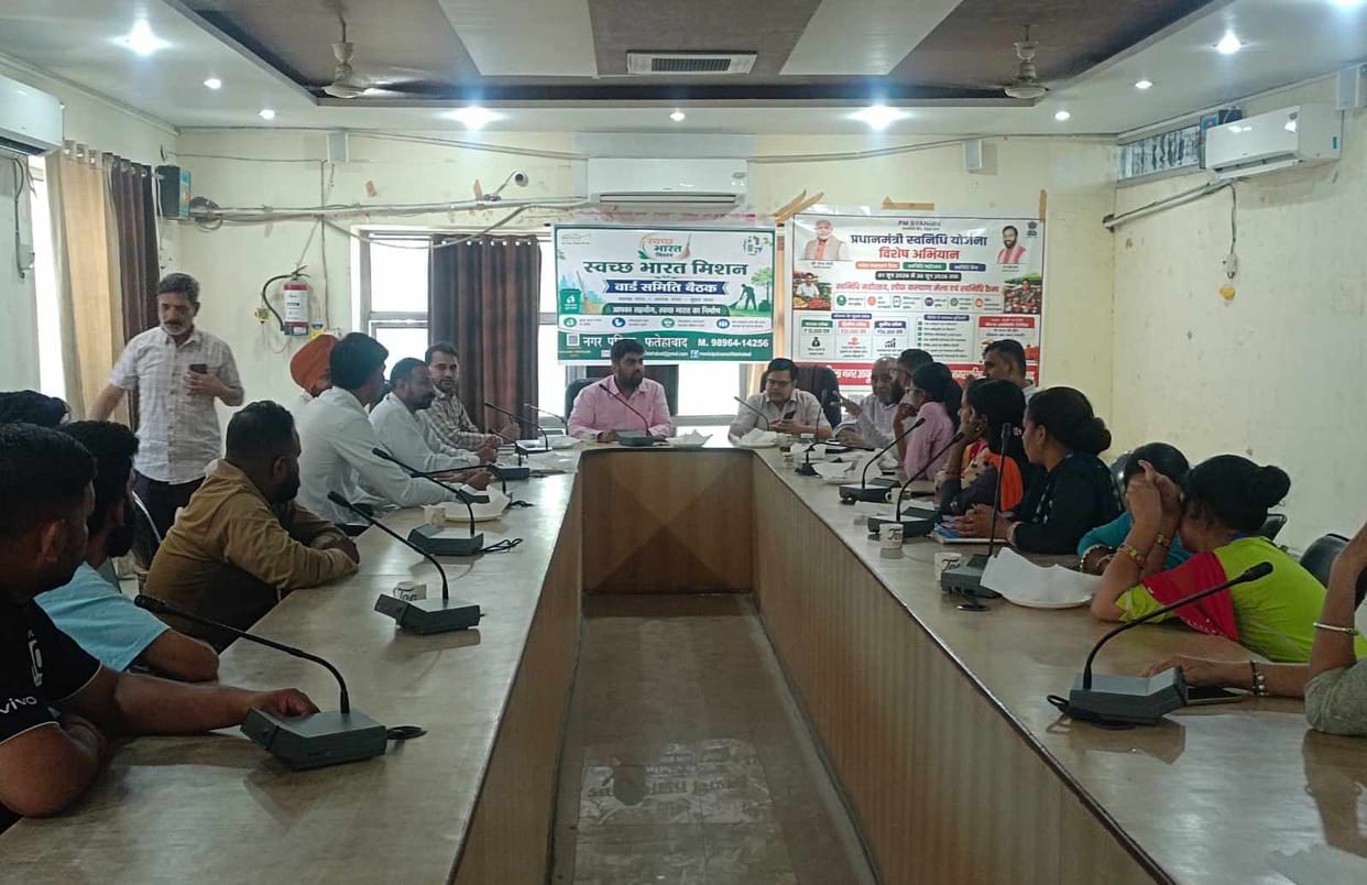 A campaign for cleanliness and environmental protection is to be run in wards 9-23, but councillors from both failed to attend the meeting