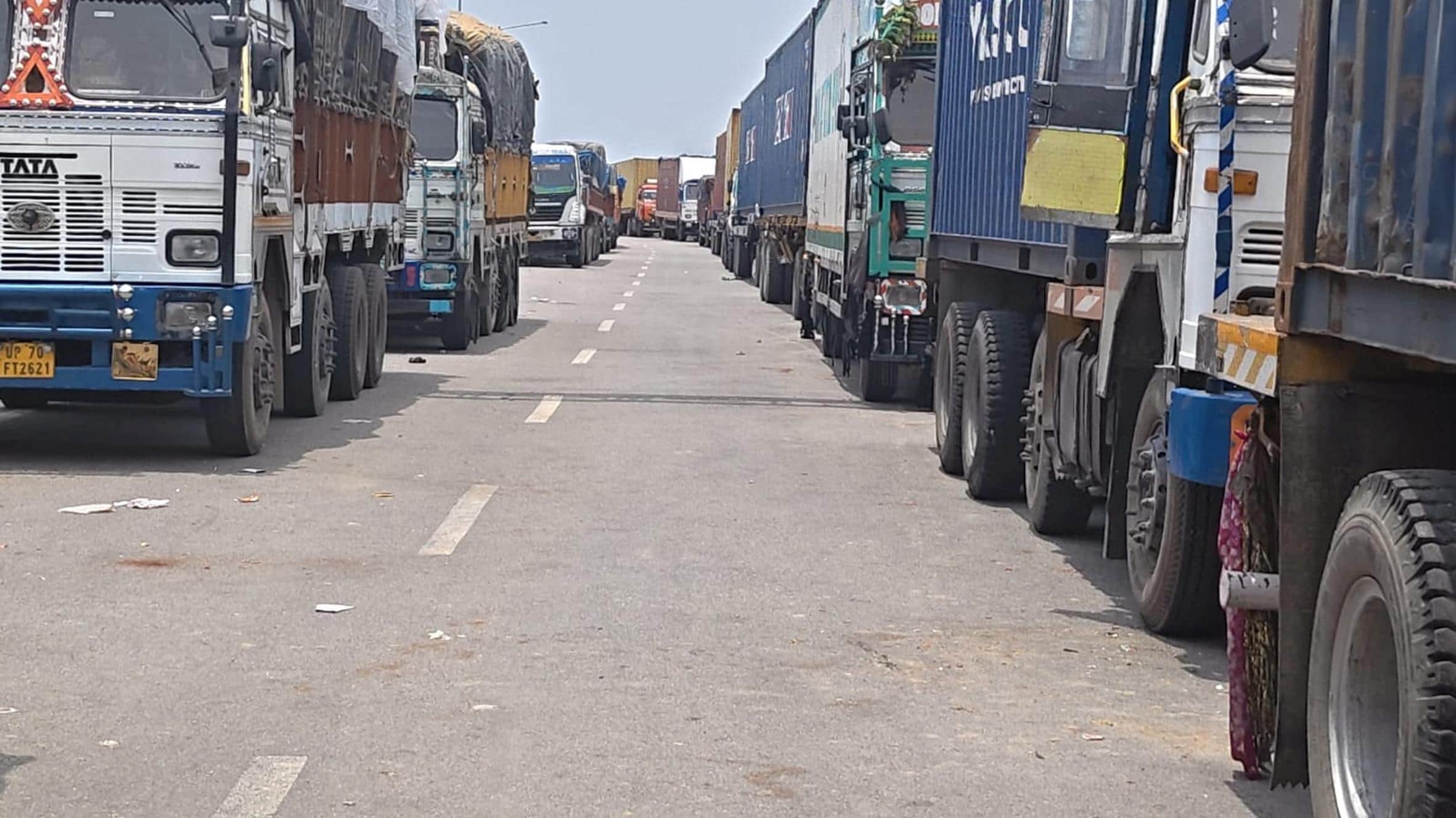 ट्रक हड़ताल-सांकेतिक फोटो-