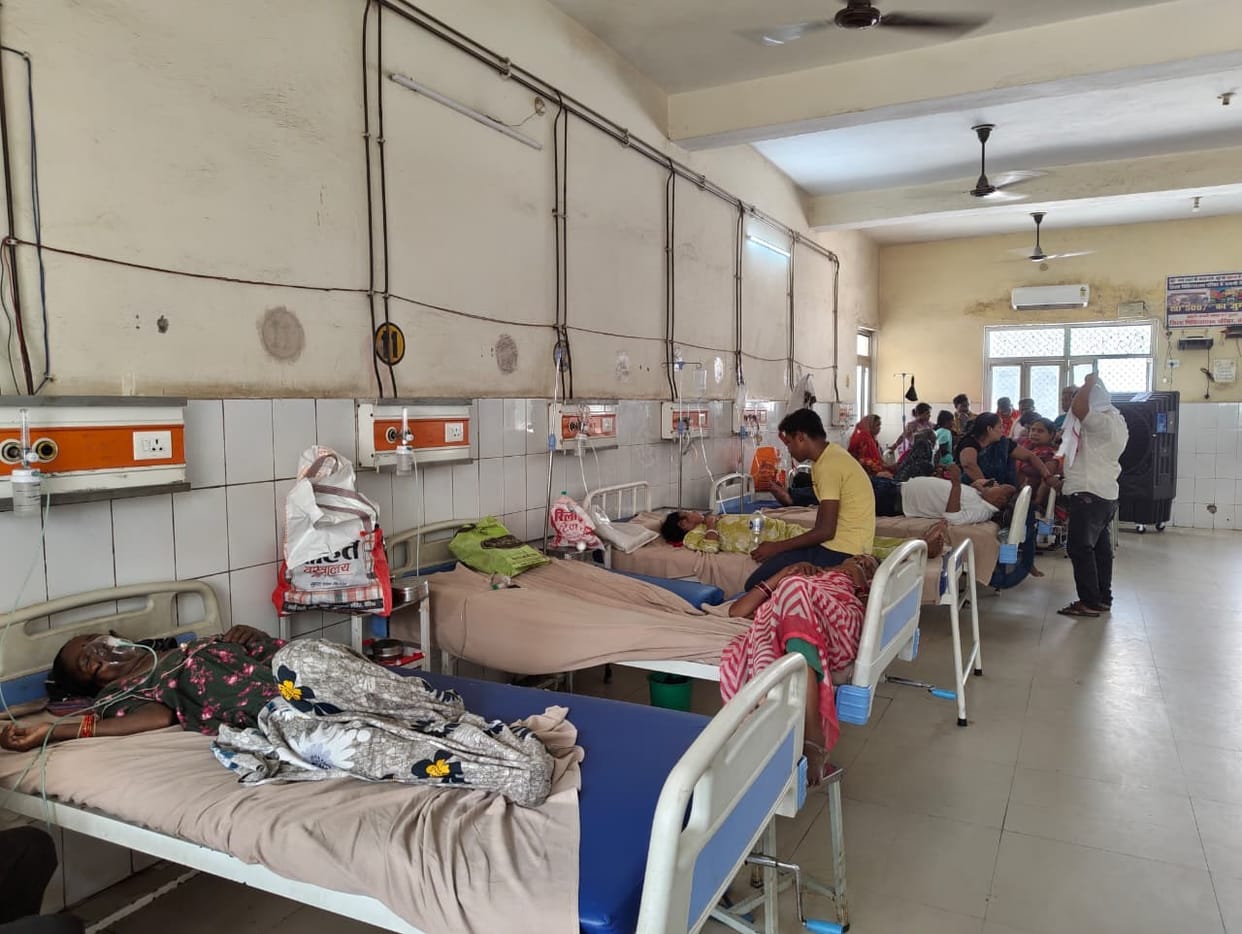 Health deteriorates due to heat, 148 patients reach hospital in 24 hours