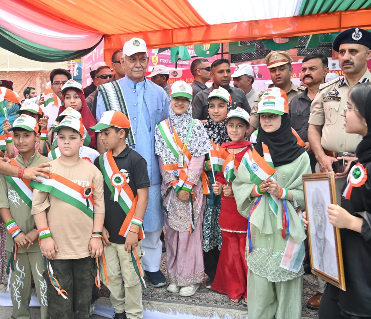 Srinagar, LG Manoj Sinha, Drug Free Campaign, Kulgam Padyatra