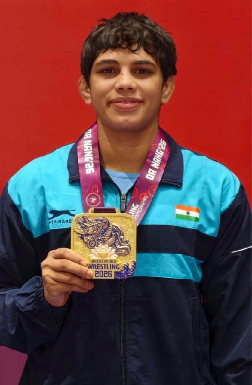 Ladwa's daughter Tapasya won the gold medal in the Asian Wrestling Championship.