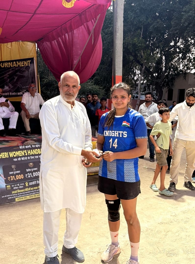 Himachal's Morsin Handball Nursery won the tournament