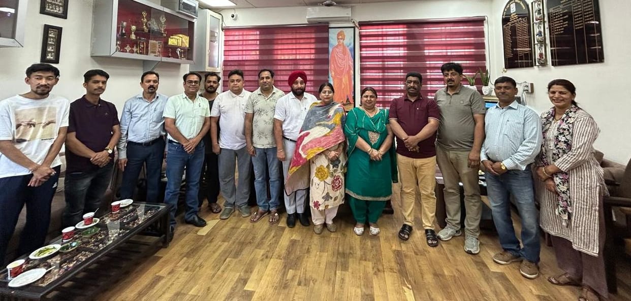 Narendra Singh took charge as Music Teacher at JNV Kunihar