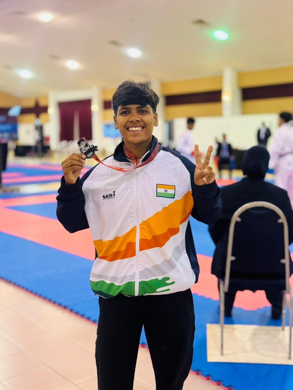Jyoti Wins Silver Medal in Karate in Malaysia
