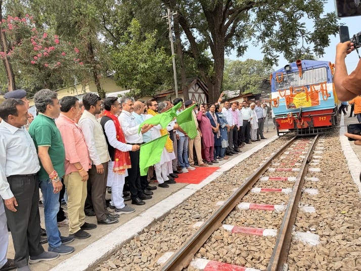 Pathankot-Jogindernagar rail service restored after three years
