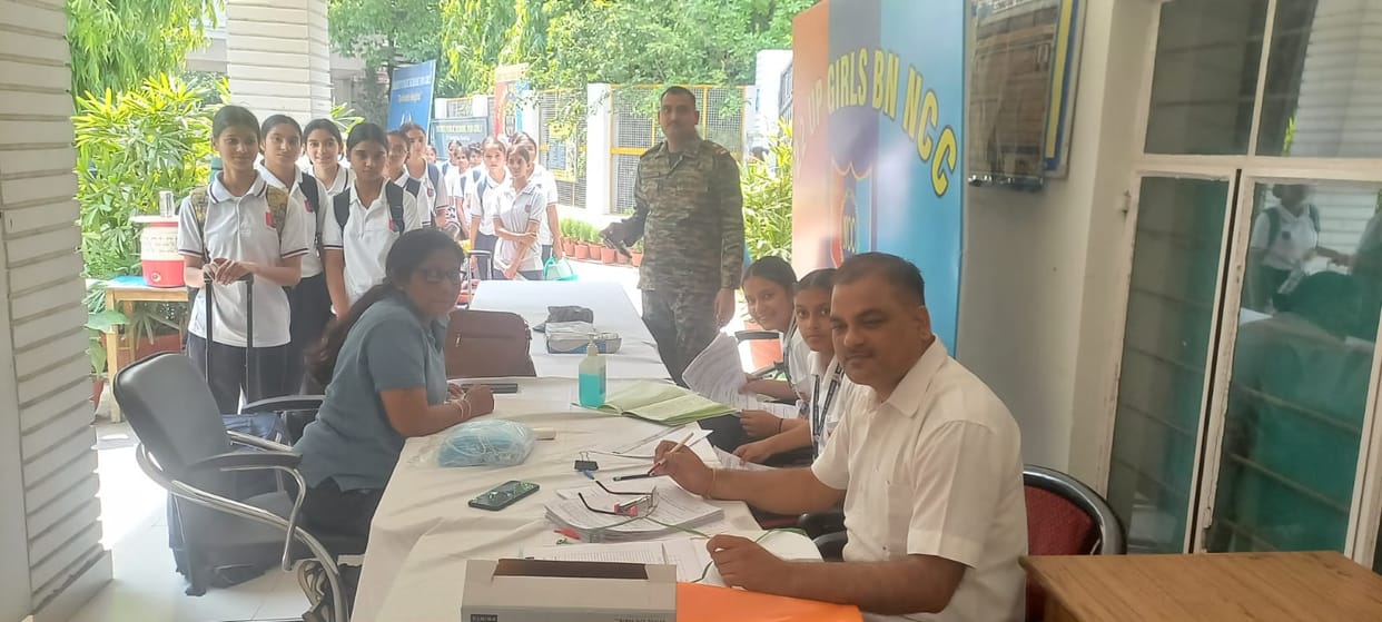 Discipline and hard work were emphasized in the NCC camp.