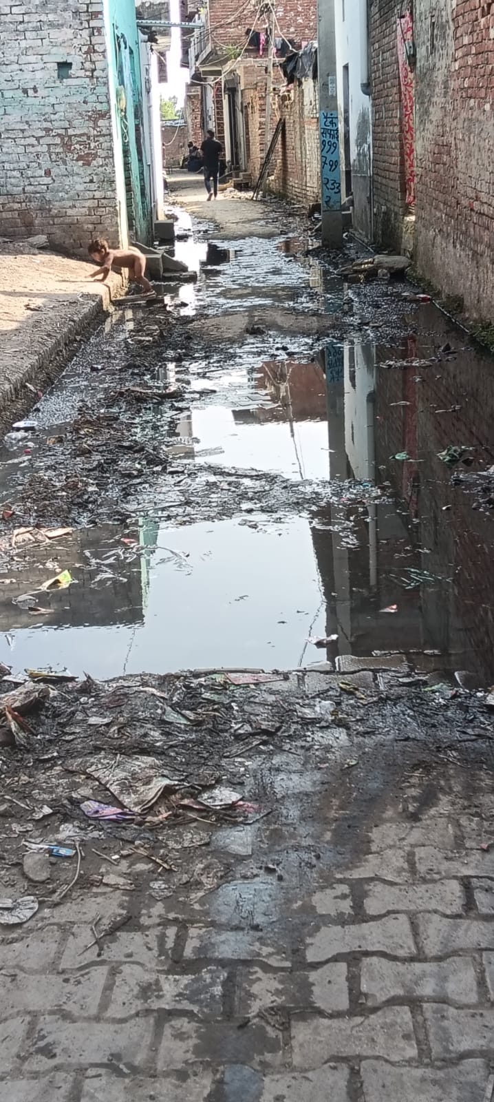 The Dharampuri settlement is in a shambles, with residents yearning for basic amenities.