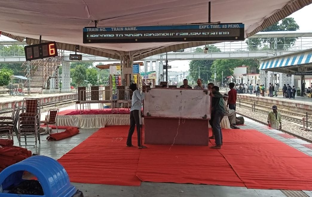 Vande Bharat Train Stopover... Stage Set; Flag-off Today